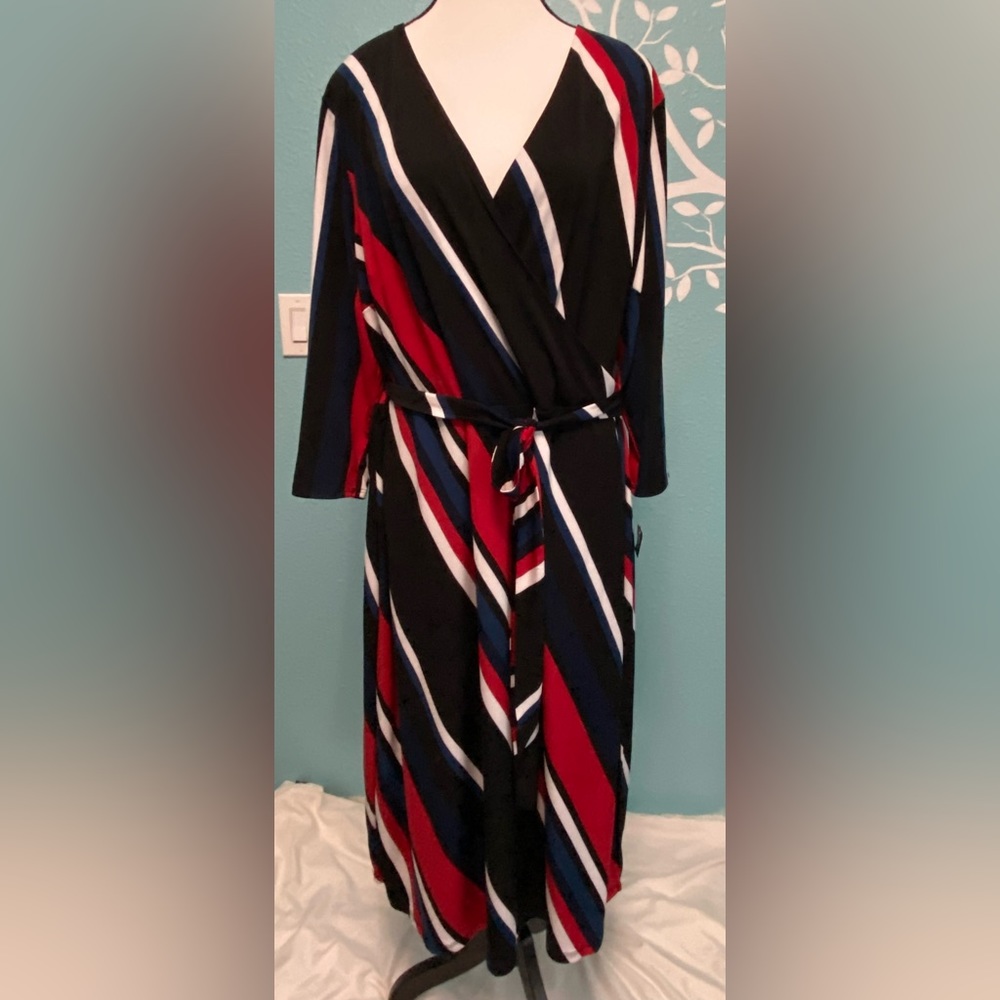 New INC brand striped dress size 2x
